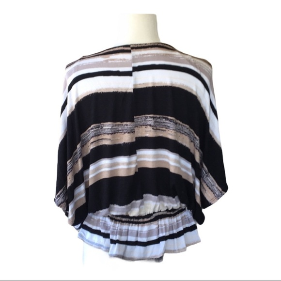 ❤️west Kei❤️Women's Striped Blouse Size (Small) - Picture 2 of 8